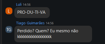 Depoimento de aluna