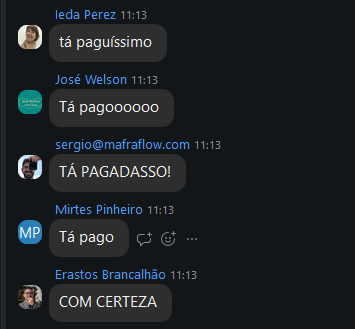 Depoimento de aluna